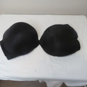Victorias Secret PINK Black Lace Bralette and Strapless Bra Bundle XS
